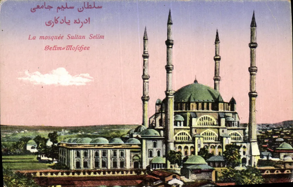 Mesquita Sultan Selim — Adrarne — n°7523 - Frente
