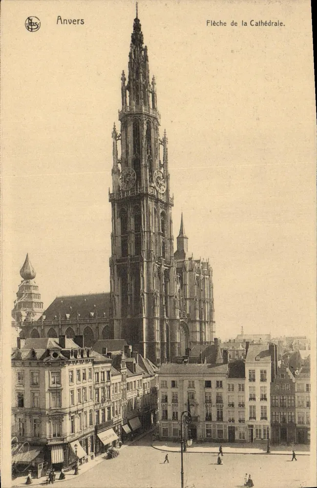Anvers — Flecha da Catedral — N. Neis - Frente