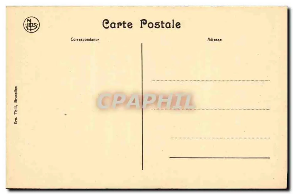 Anvers — Flecha da Catedral — N. Neis - Verso