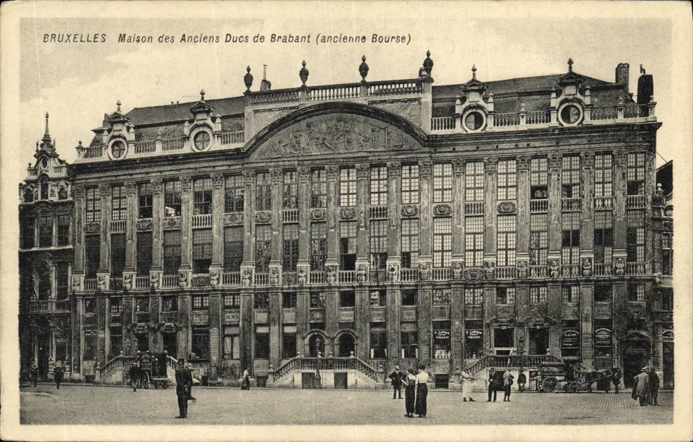 Brüssel - Haus der Dukes von Brabant (ehemalige Börse) — Verlag H. P. Grand'Place, 36, Brüssel - Vorderseite