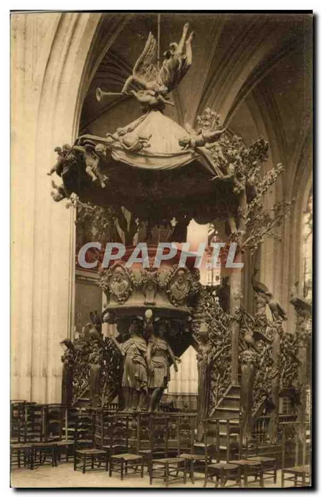 Anvers — La Sedia della Cattedrale — Nels, Bruxelles, Serie Anvers No. 36 - Recto