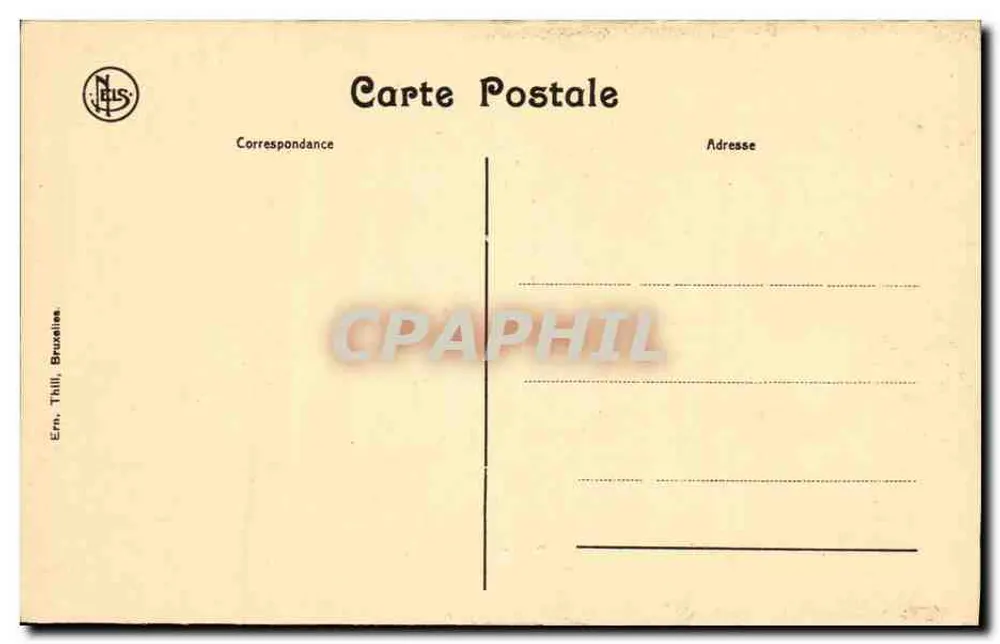 Anvers — Panorama (O Escaut no cotovelo de Austruweel) — N. Lus, Bruxelas - Verso