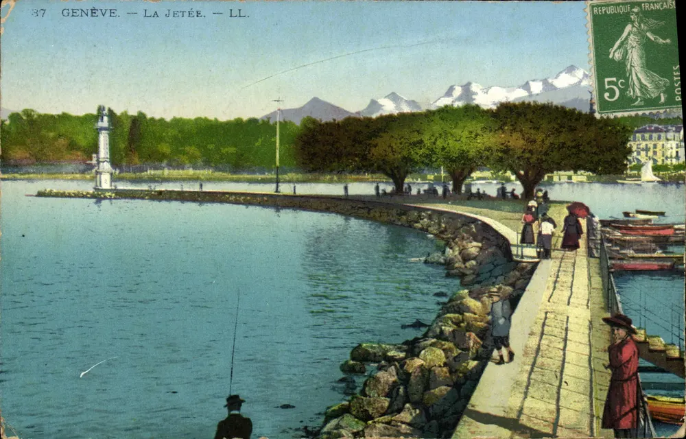 Genebra — A Ponte — LL. — Editor LL, n°37 - Frente