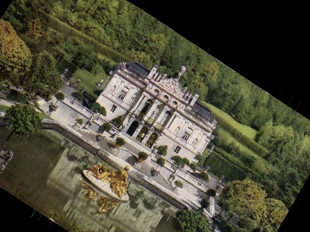 Linderhof — Castelo — Gg. Lang sel. Erben, Stuttgart, n° 1155 - Frente
