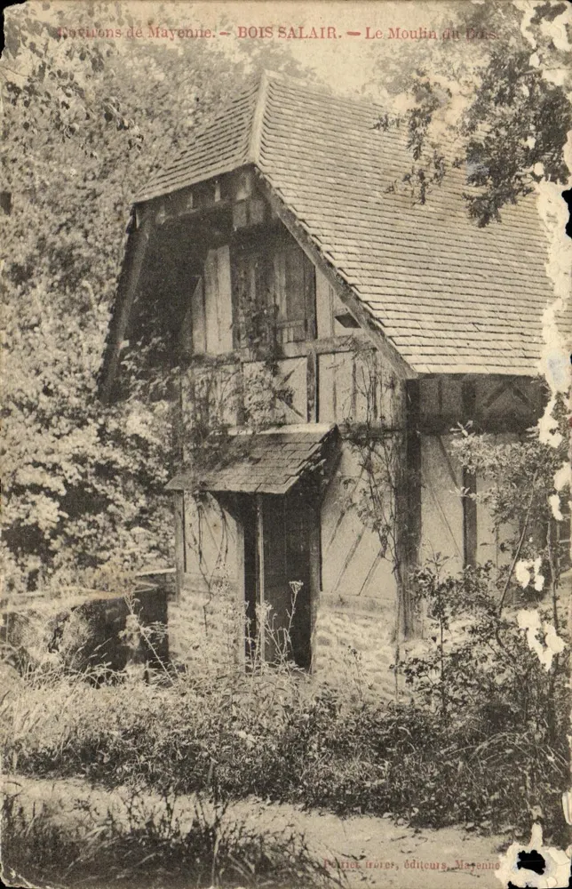 Bois Salair — O Molino do Bois — Patrick frères, editores, Mayenne - Frente