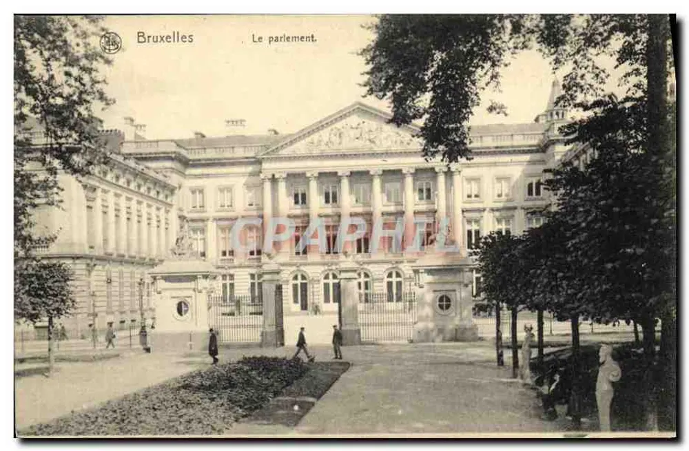 Bruxelas — O parlamento — Nels, Bruxelas, Série 1, No. 65 - Frente