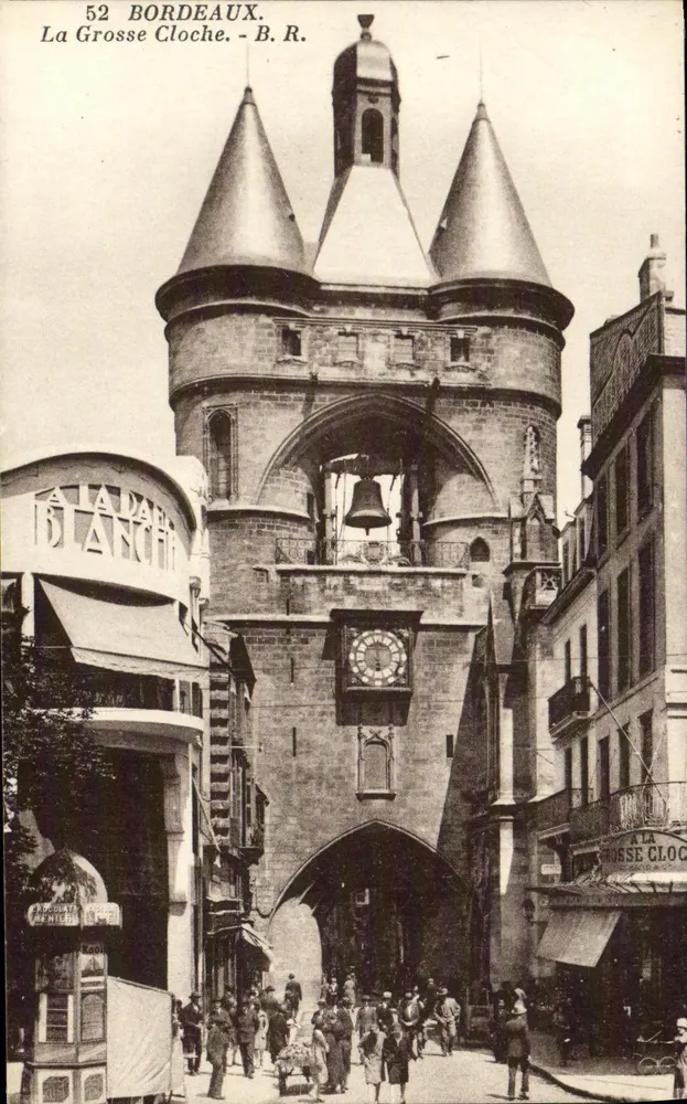 Bordeaux. Die Große Glocke — B.R. — Verlag Bloc Frères, Bordeaux - Vorderseite