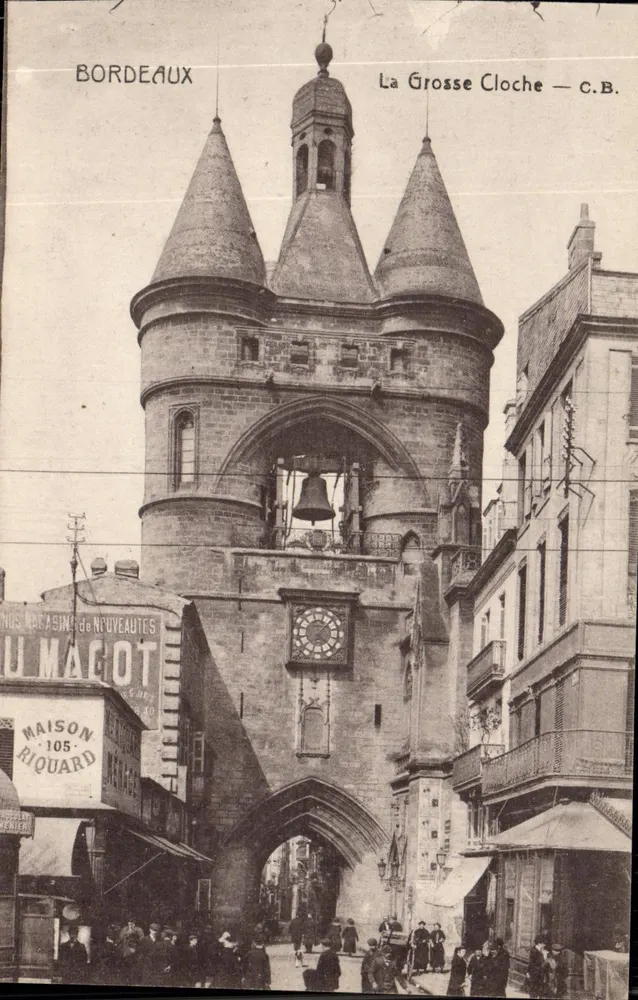 Bordeaux — La Grosse Cloche — C.B. — éditeur C.B. - Vorderseite