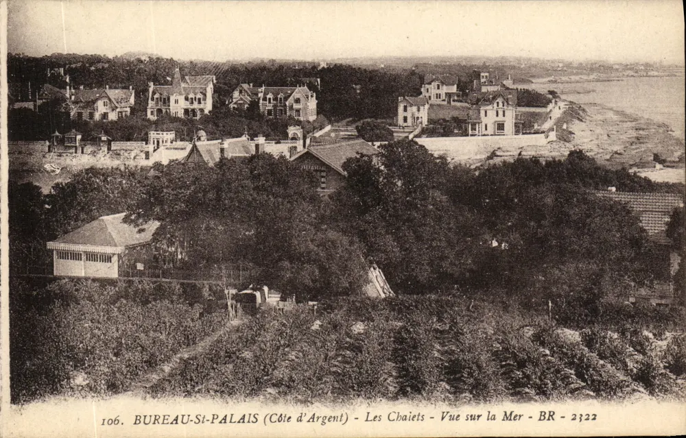 Bureau-St-Palais (Côte d'Argent) - Les Chaiets - Meerblick - BR - 2322 - Vorderseite