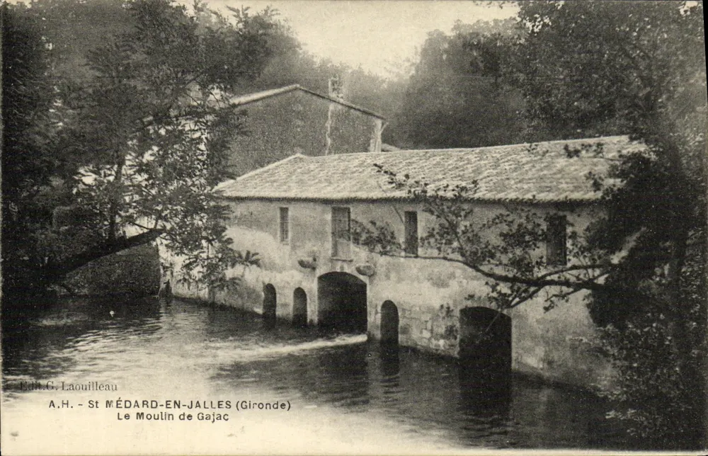 St Médard-en-Jalles (Gironde) — Das Mühle von Gajac — Éd. G. Laouilleau - Vorderseite