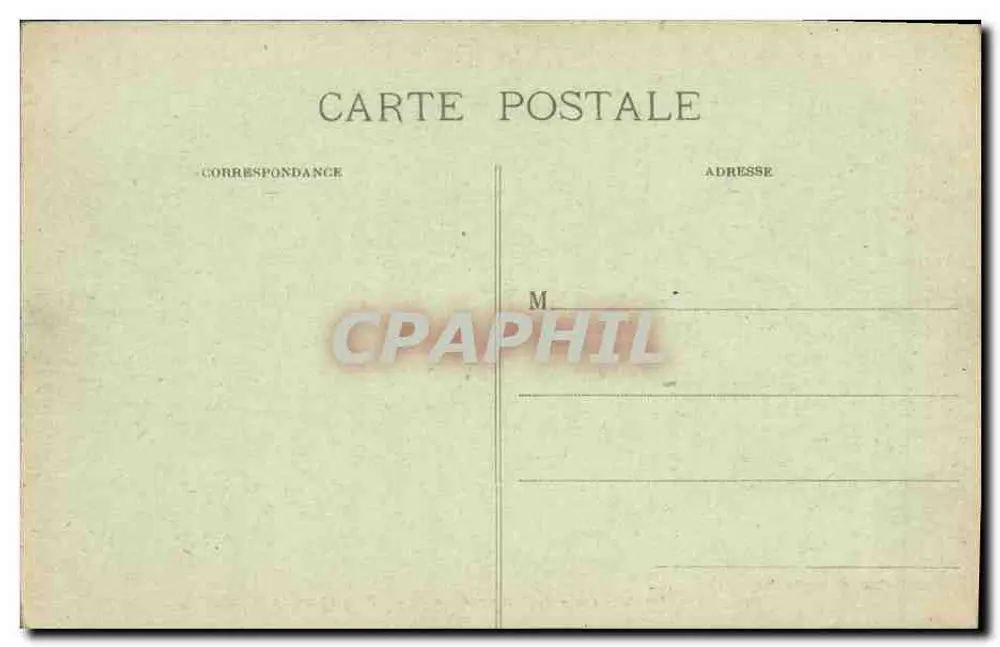 La Réole - Innenraum der Unteren Präfektur — Marcel Delboy, Phototypie, Bordeaux, n°34 - Rückseite