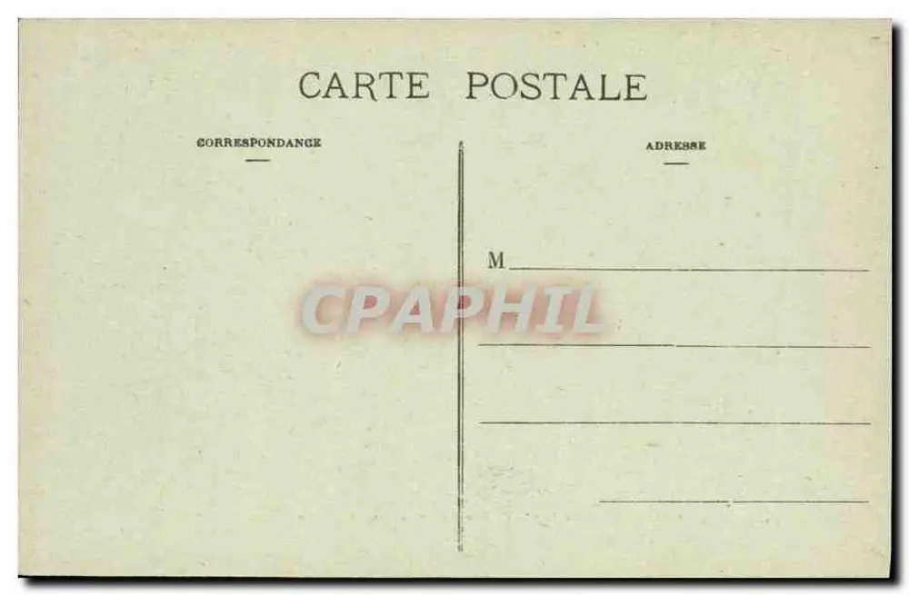 Lesparre (Gironde) — Straße von Bordeaux nach Soulac am Hervau-Brücke — Phototypie Marcel Delbey, Bordeaux - Rückseite