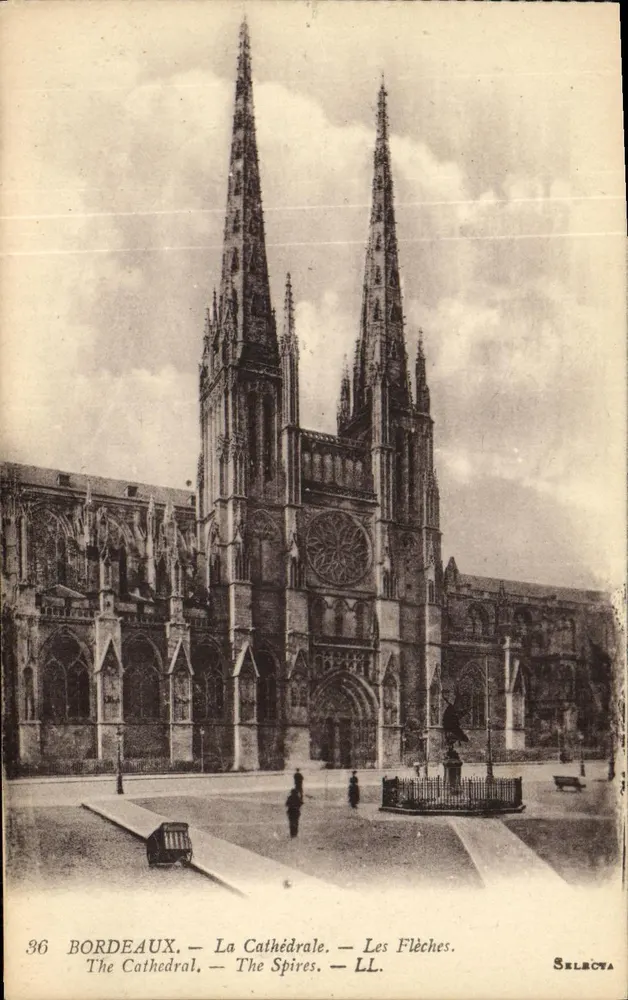 Bordeaux — A Catedral — As Flechas — Selecta - Frente