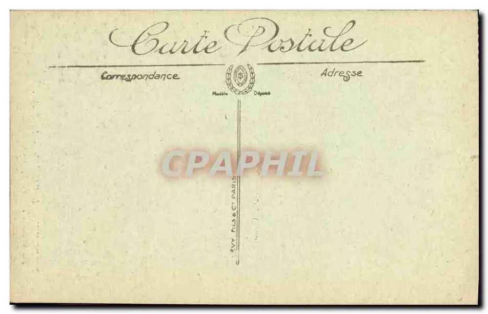Bordeaux — A Catedral — As Flechas — Selecta - Verso