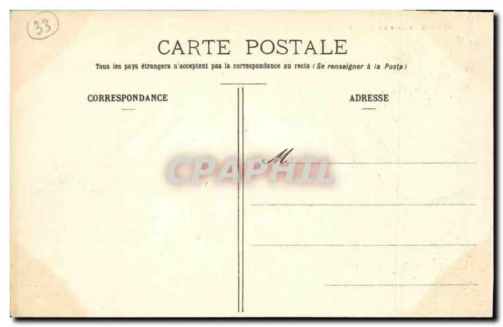 Soulac-sur-Mer - Côte d'Argent - La Basílica - BR 98 - Reverso