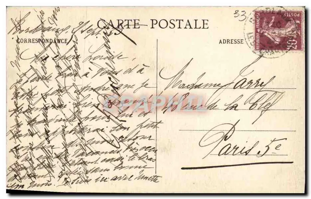 Bordeaux — Die nördliche Pforte der Kathedrale Saint-André — Ausgabe « Aux Dames de France » - Rückseite