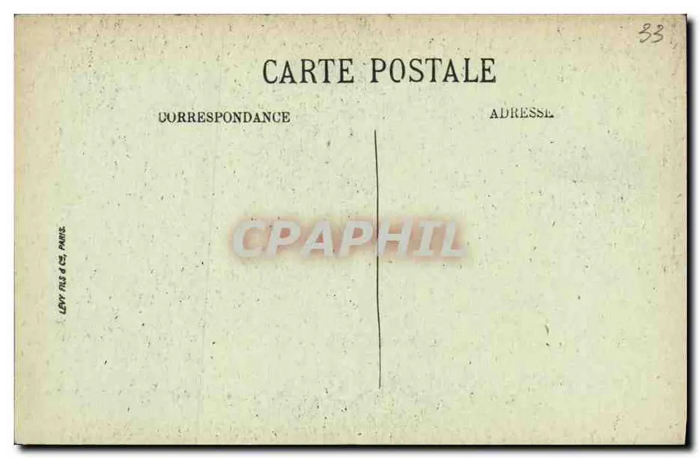 Bordeaux — Die Kirche Saint-Sernin — Der Portal — LL - Rückseite