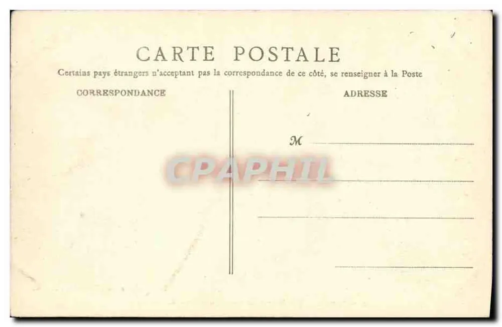 Bordeaux — Die Ruinen des Palais Gallien — Der Garten — B.J.C. n°40 - Rückseite