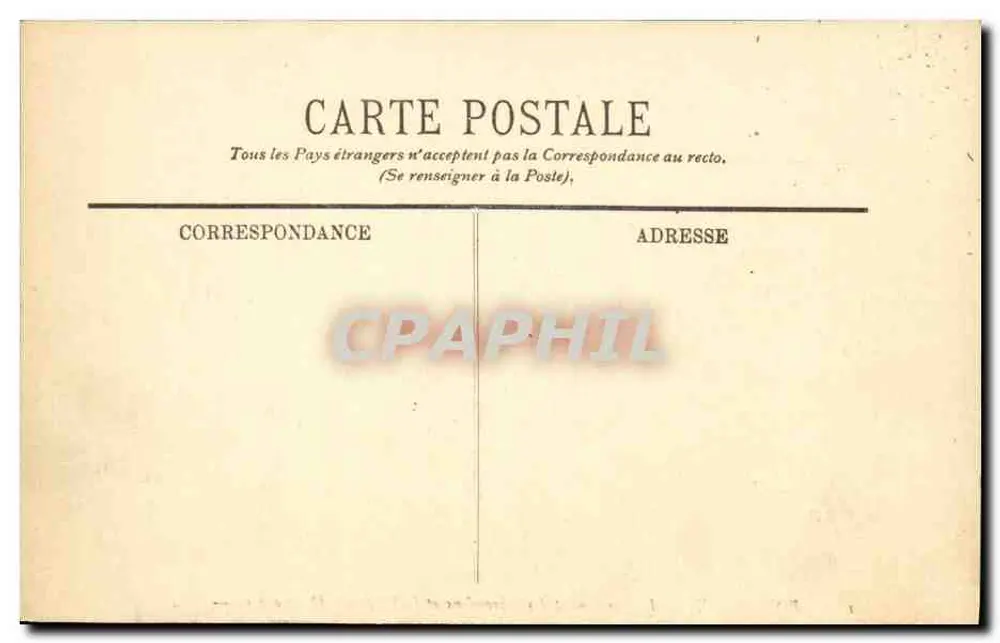Bordeaux — Den Denkmal der Girondinen und die Place des Quinconces — LL. — 186 - Rückseite