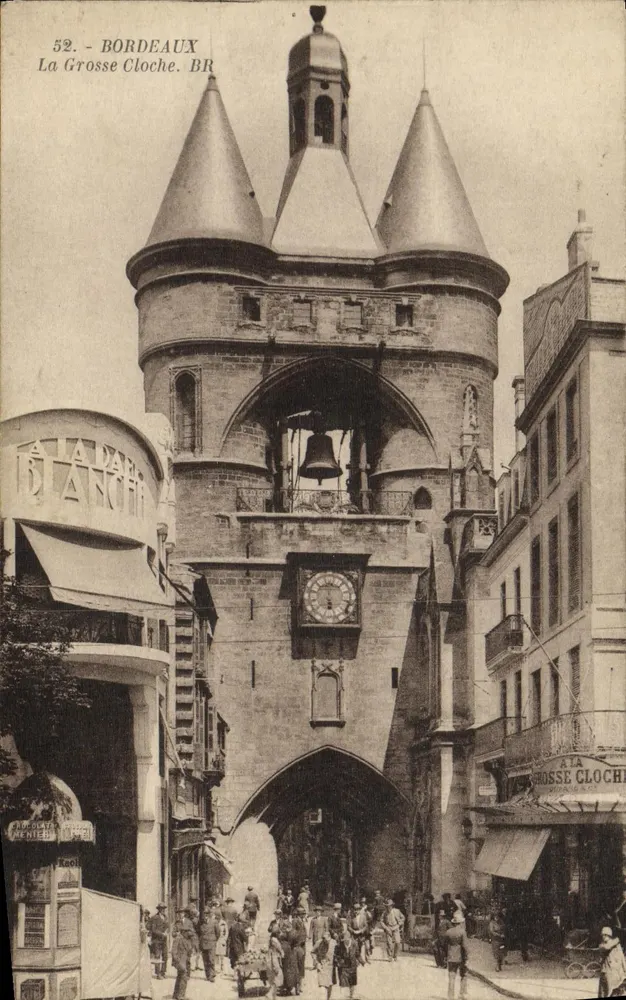 Bordeaux — Die Grosse Cloche — BR, Nr. 52 - Vorderseite