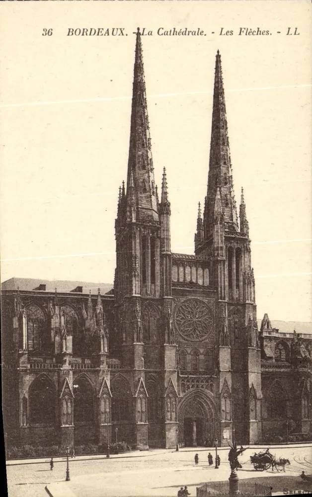 Bordeaux - A Catedral - As Flechas - LL - Frente