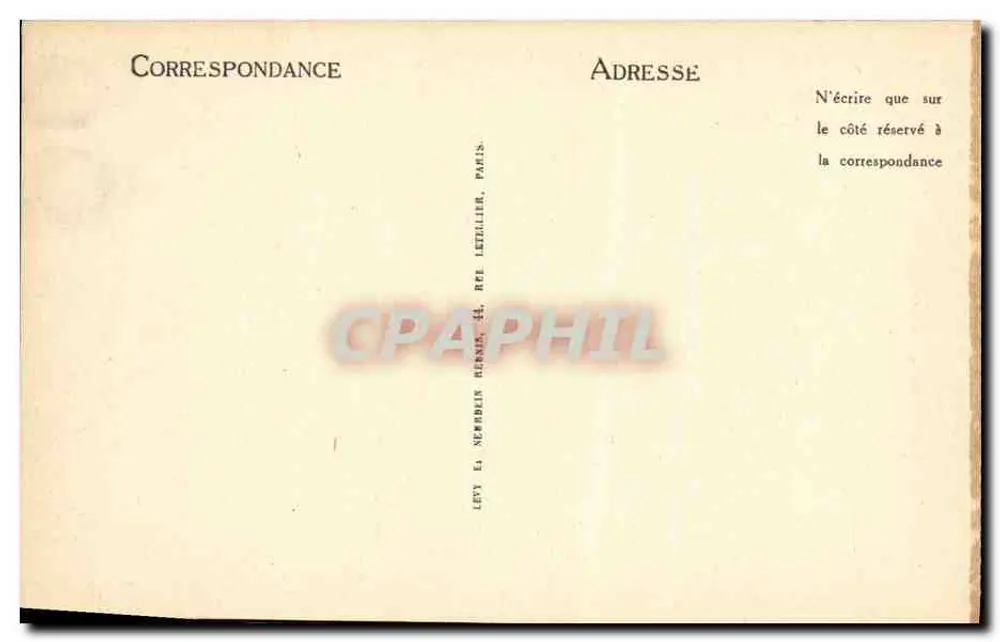 Bordeaux - A Catedral - As Flechas - LL - Verso
