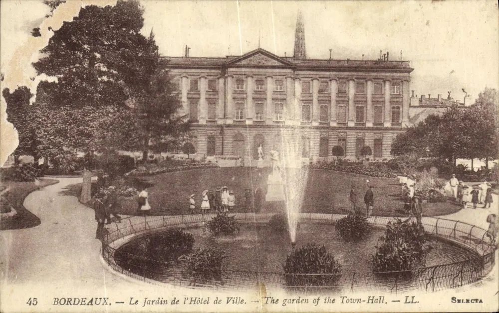 Bordeaux — Der Garten des Rathauses — Selecta - Vorderseite
