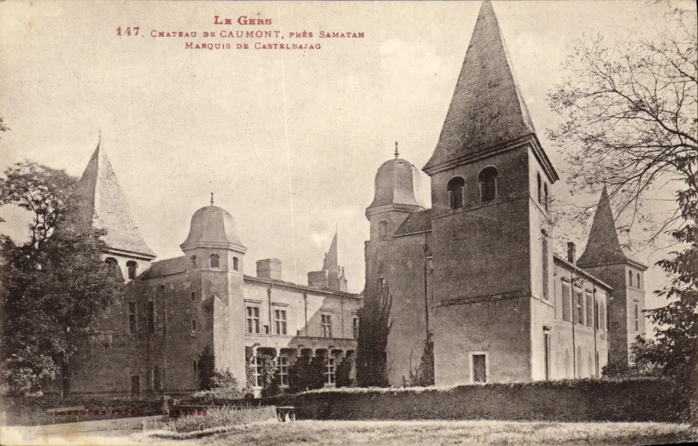 Schloss Caumont, bei Samatan — Der Gers — Nr. 147 - Vorderseite