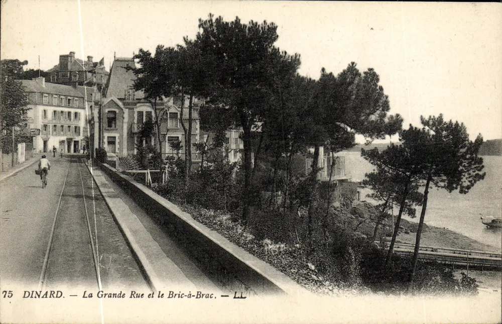 Dinard — La Grande Rue und der Bric-à-Brac — LL n°75 - Vorderseite