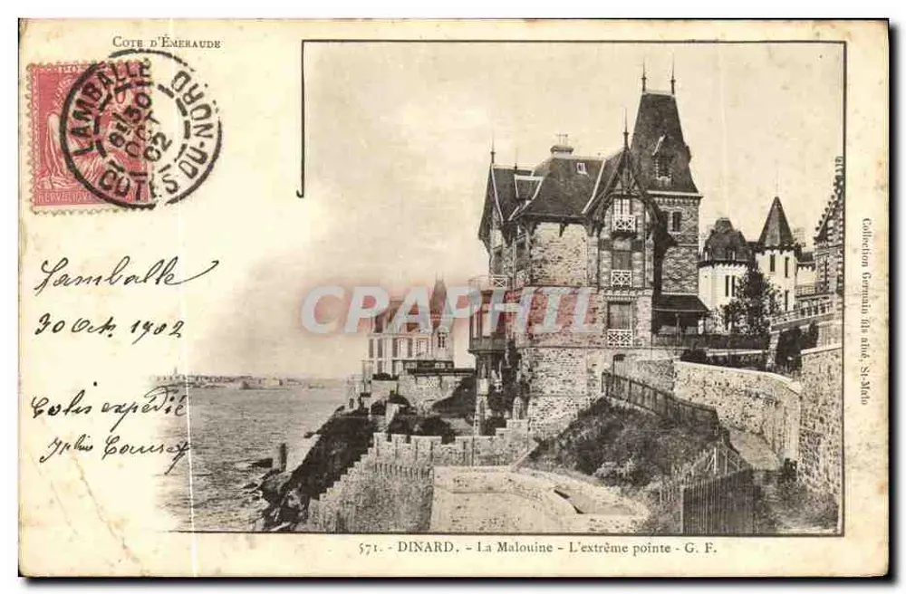 Dinard - La Malouine - Het uiterste punt - G. F. - Voorkant