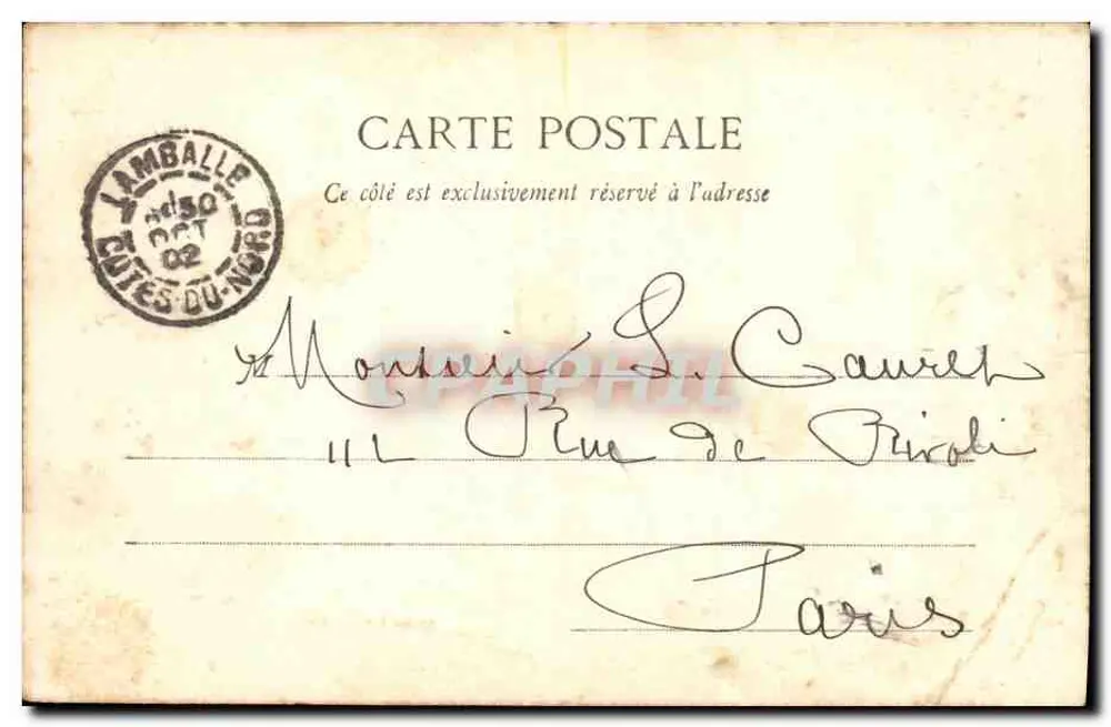 Dinard - La Malouine - Het uiterste punt - G. F. - Achterkant