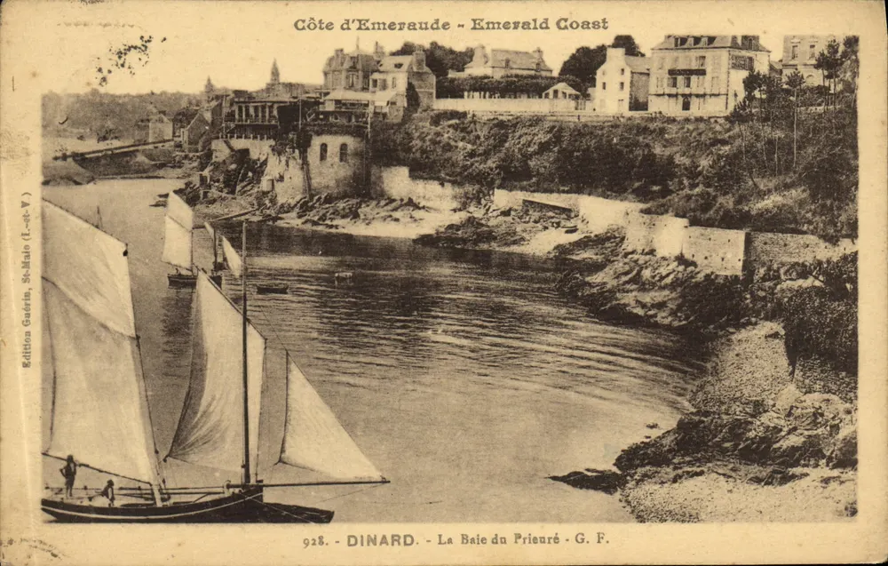 Dinard - A Baía do Priorado — Edição Gaëtlin, n° 928 - Frente