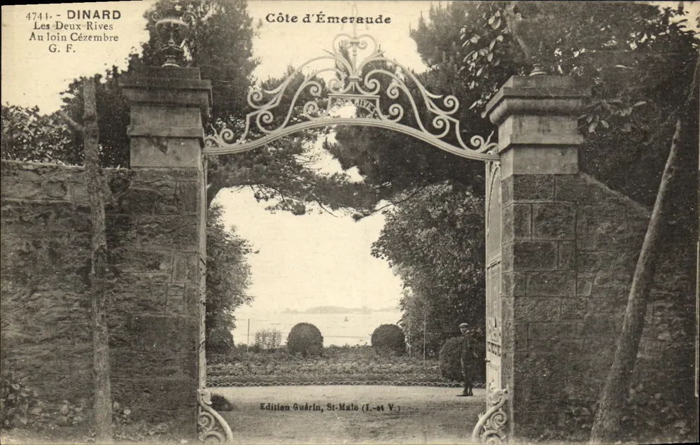 Dinard — Les Deux Rives — Côte d'Émeraude — Edition Guérin, St-Malo (L.-et V.) - Vorderseite