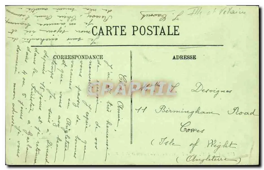 Dinard — Die Strände, das Hotel du Casino und die Strände — LL. - Rückseite