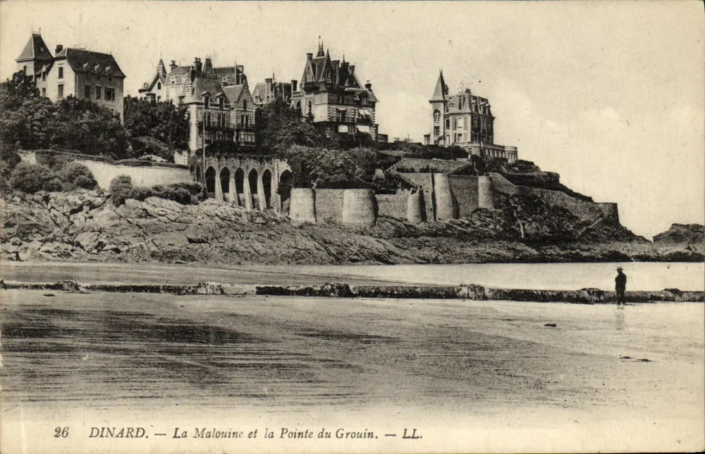 Dinard — La Malouine und die Pointe du Grouin — LL. - Vorderseite