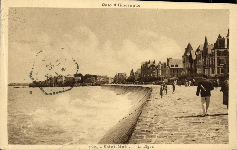 Saint-Malo — Digue — Côte d’Emeraude — Laurent-Néelantes - Awers