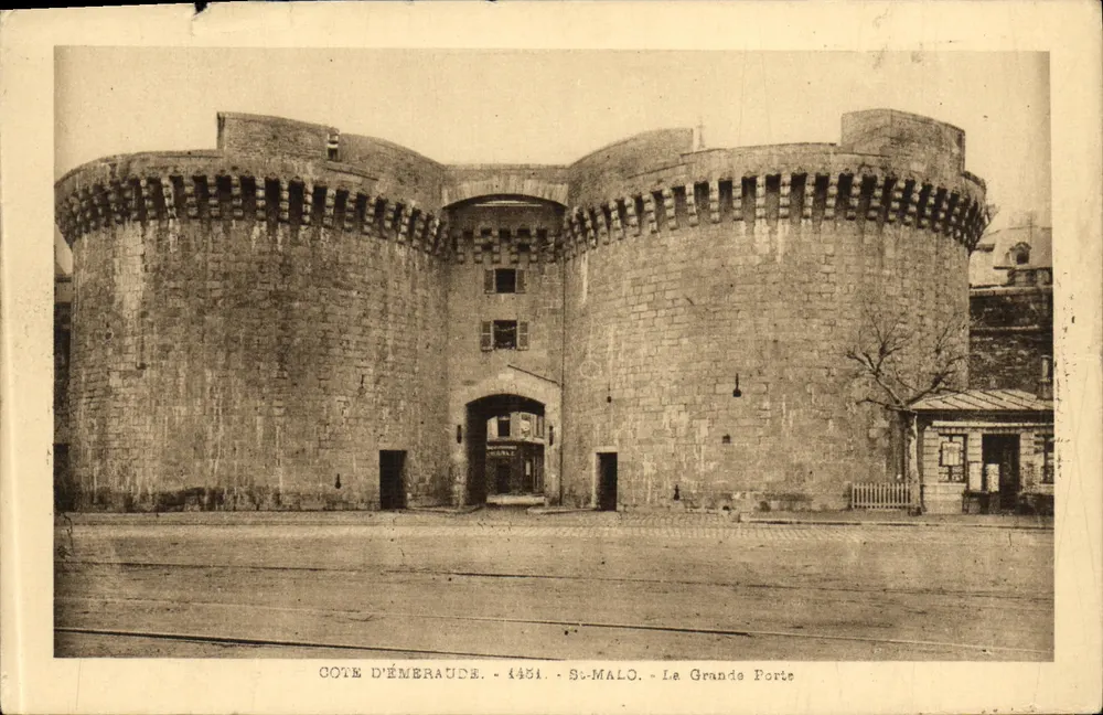 St-Malo - La Grande Porte - Côte d'Émeraude - 4451 - Vorderseite