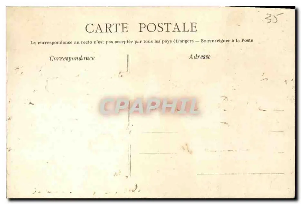 O Forte Lalatte (lado Oeste) — Côte d'Émeraude — HLM, n°792 - Verso