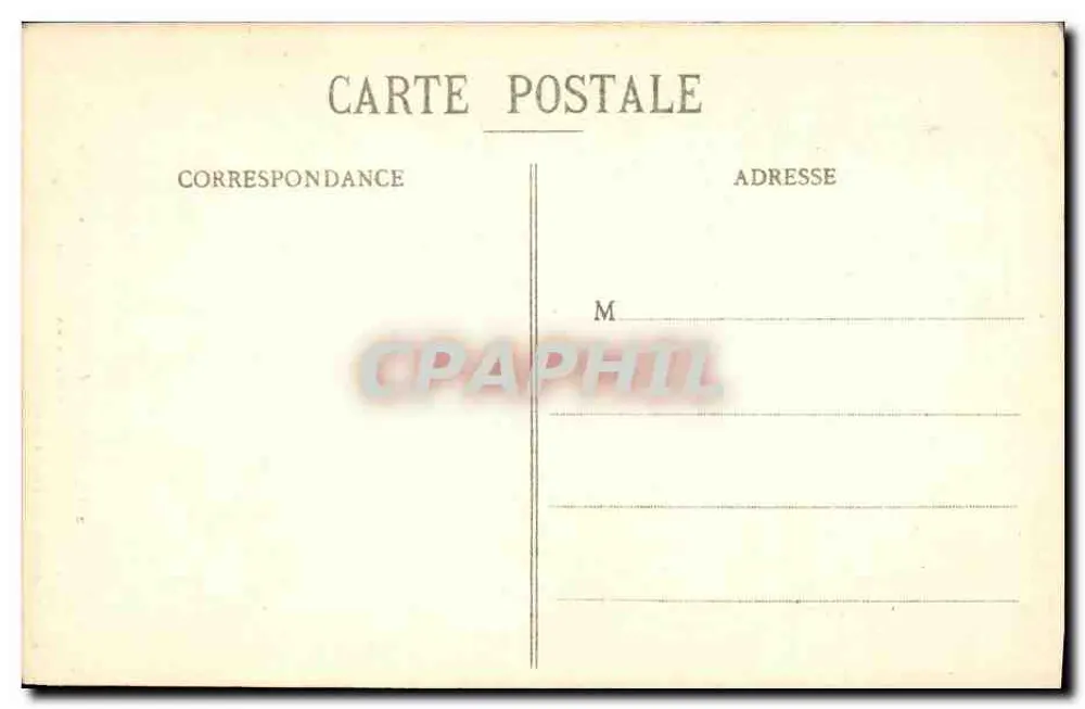 Châteaurenault (Indre-et-Loire) — Porta de entrada do Castelo — André Boucher, editor, Tours - Verso