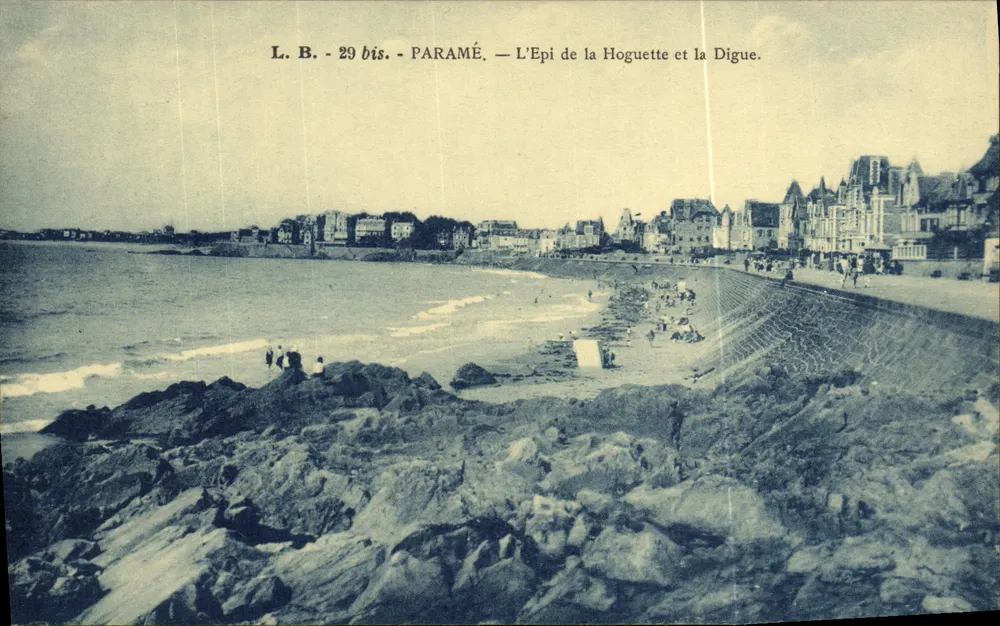 Paramé — Der Epi de la Hoguette und die Digue — L. B. - 29 bis - Vorderseite