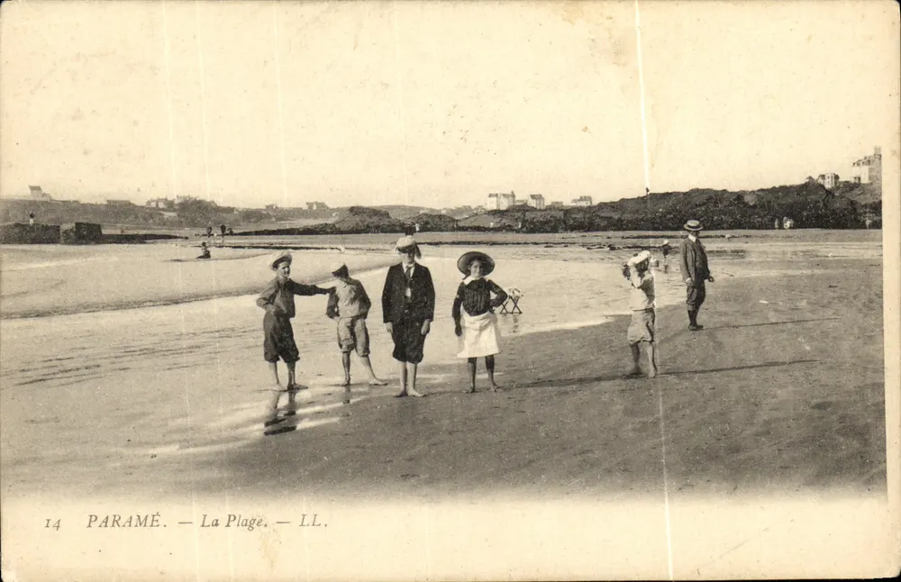 Paramé — A Praia — LL. — n°14 - Frente