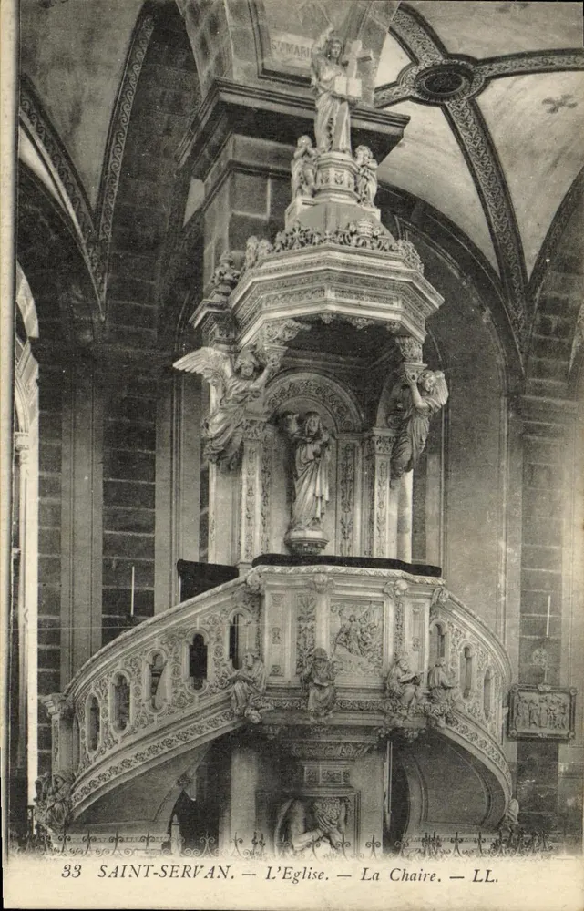 Saint-Servan — Die Kirche — Der Chor — LL. - Vorderseite
