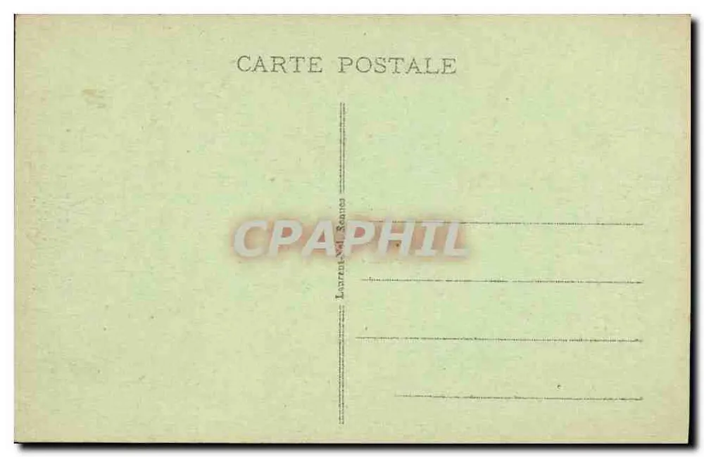 Côte d'Emeraude — Saint-Malo — A Digue com mar alto — n° 2815 - Verso