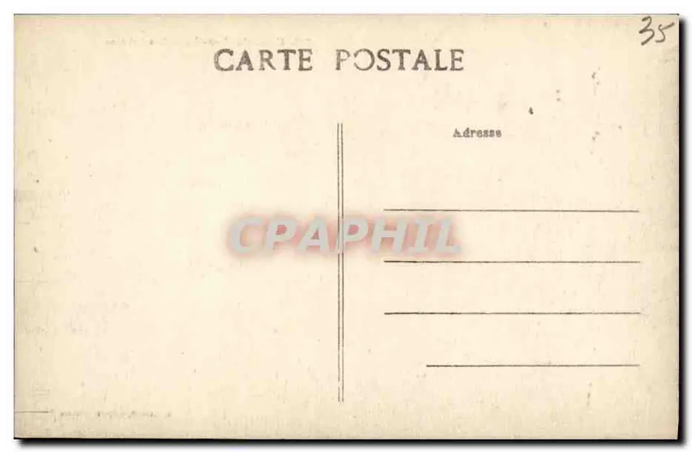 Cancale (I.-et-V.) — As Falésias — A. Lamiré, editor, Rennes - Verso