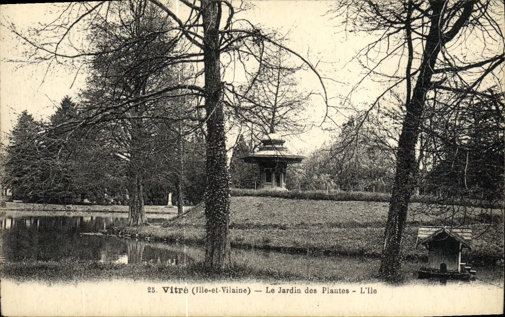 Vitré (Ille-et-Vilaine) — Der Botanische Garten — Marcel Lailliet, Verleger - Vorderseite