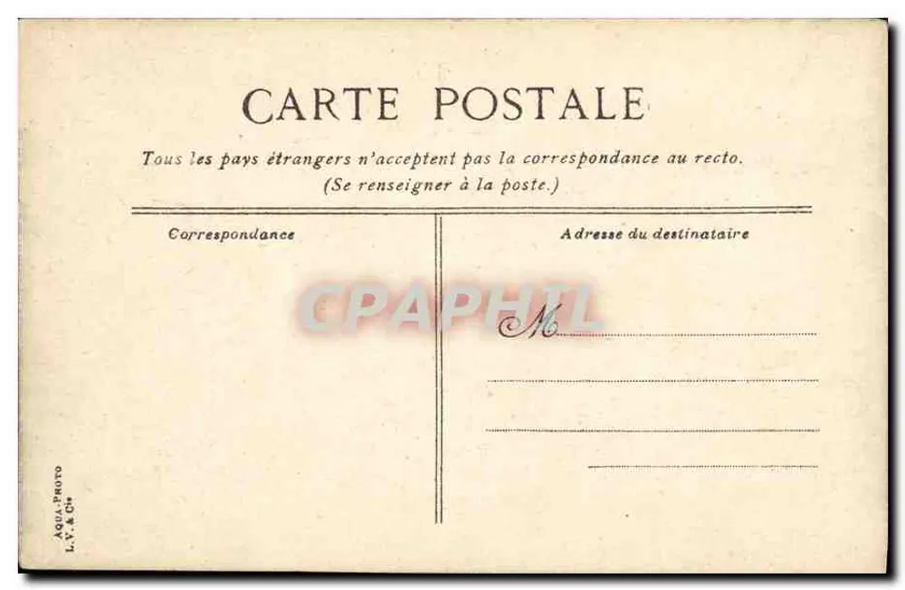 Praça Saint-Germain — Igreja Saint-Germain — L.Y. & Ch. (editor) - Verso
