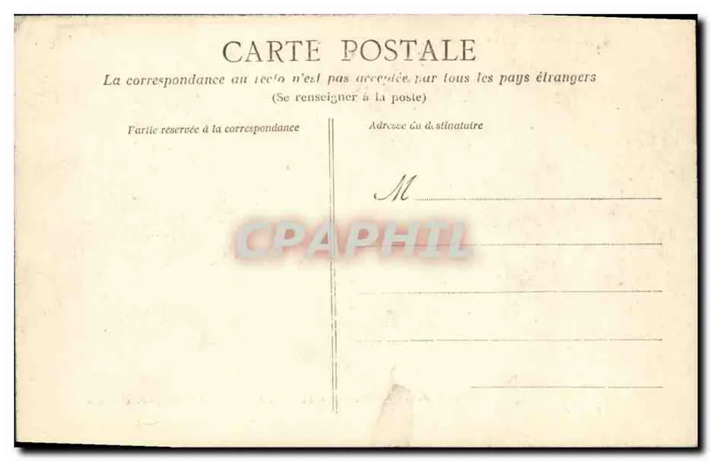 Rennes — Palast der Gerechtigkeit. Erdgeschossflur — A.G. 111 - Rückseite