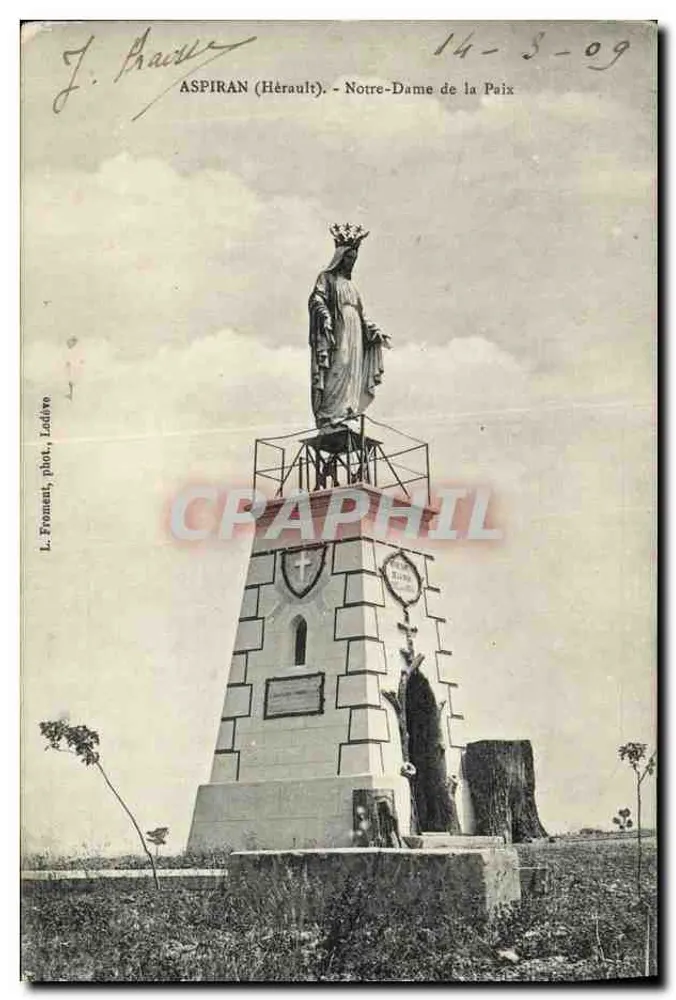 Aspiran (Hérault) — Nossa Senhora da Paz — L. Froment, fot. Lodive - Frente