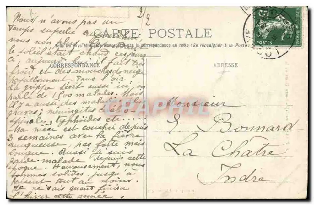 Aspiran (Hérault) — Nossa Senhora da Paz — L. Froment, fot. Lodive - Verso