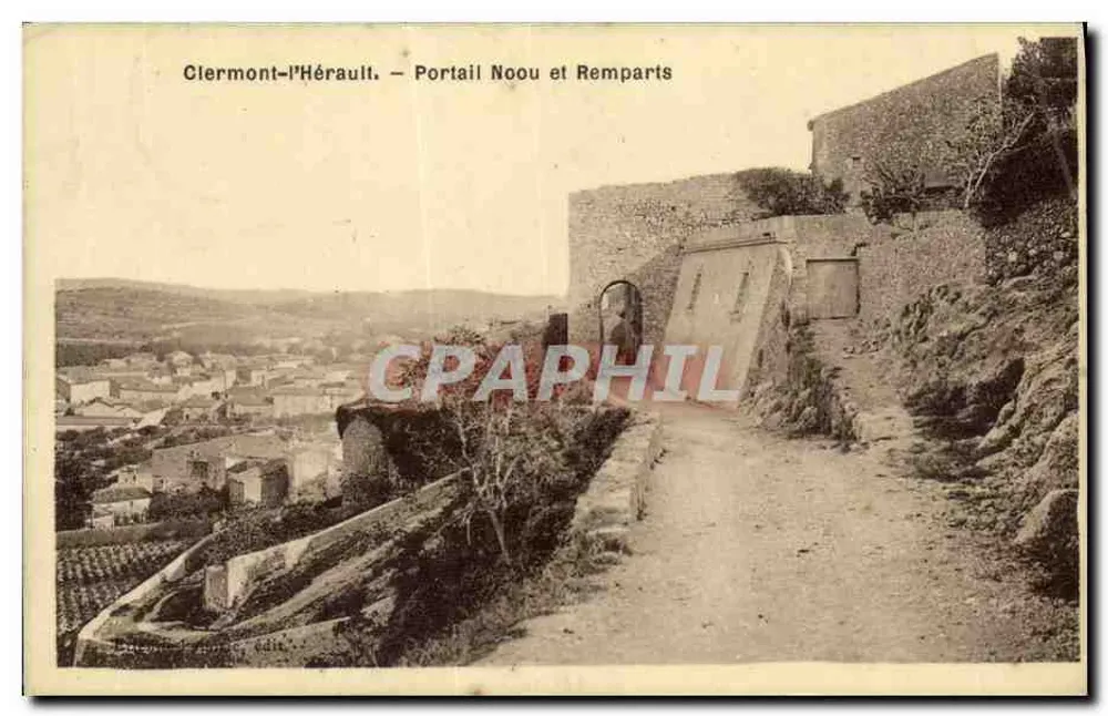 Clermont-l'Hérault — Portal Noou und Mauern — Verlag Clermont-l'Hérault - Vorderseite